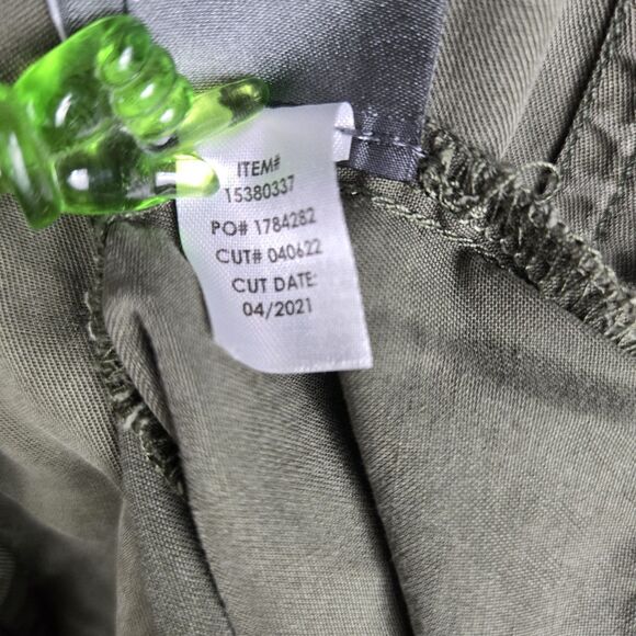 Torrid Olive Green Zip Snap Jacket Sz 2X Utility Lyocell Military Chic - Picture 8 of 8